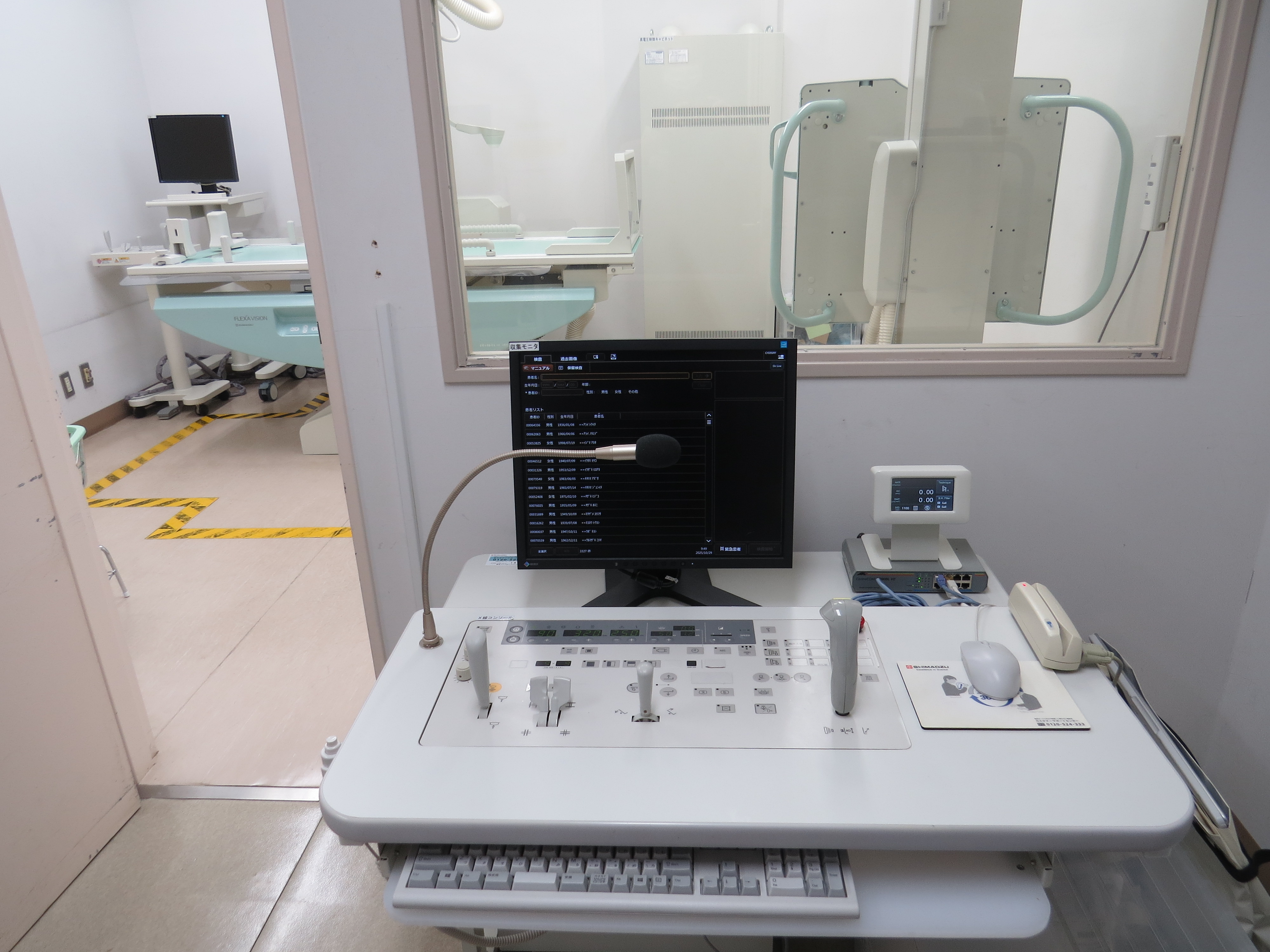 人間ドック透視室イメージ２